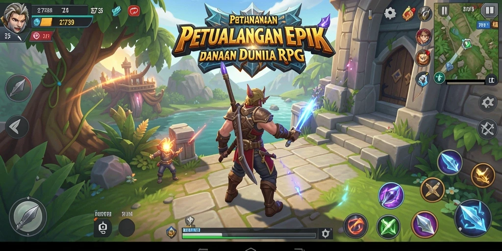 Tampilan gameplay menakjubkan dalam 2739 dengan pertarungan yang intens.