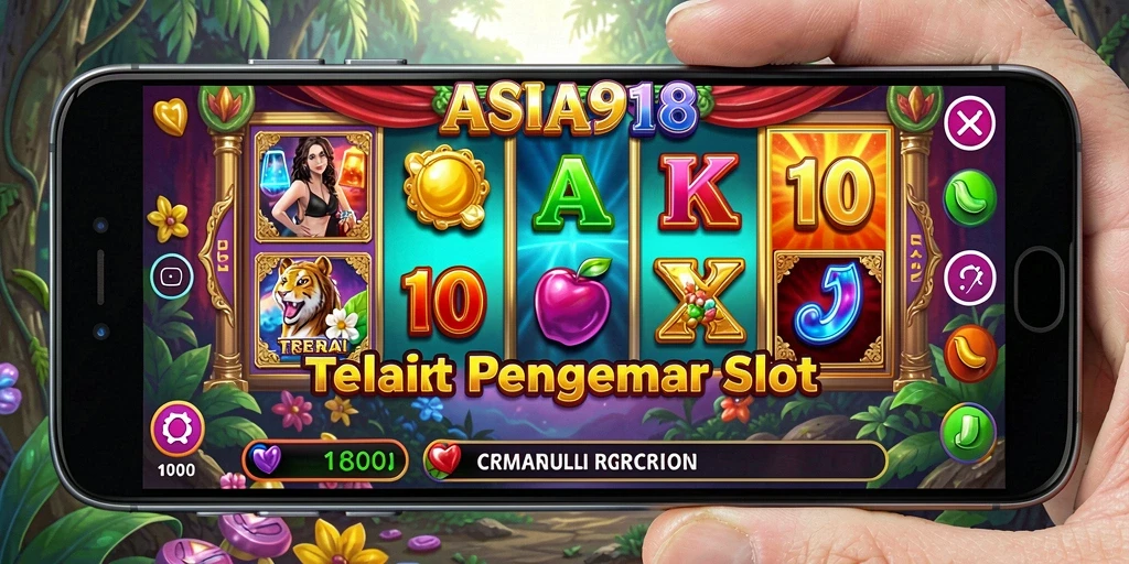 Gambaran menarik dari permainan Slot ASIA918 yang penuh warna.