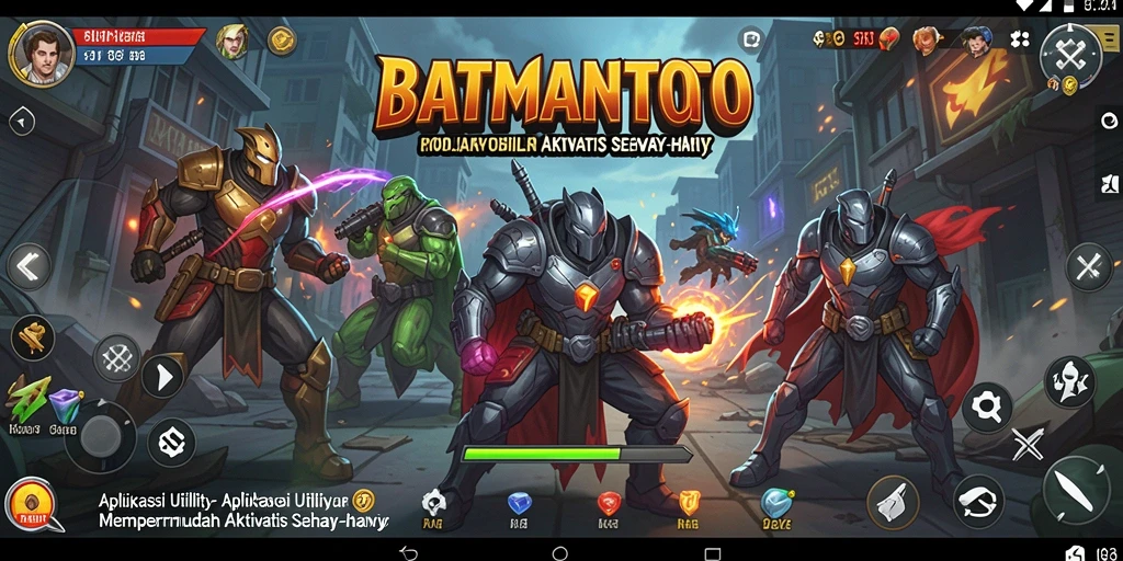 Tampilan utama BATMANTOTO dengan fitur-fitur Utility yang lengkap.