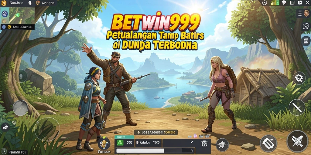 Tampilan gameplay Open World BETWIN999 yang memukau.