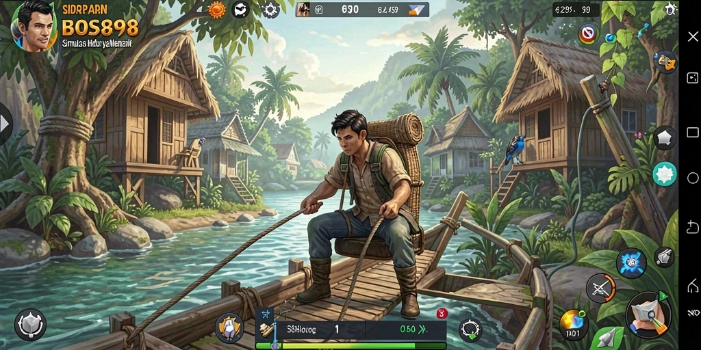 Tampilan screenshot dari gameplay simulasi BOS898 yang menarik.