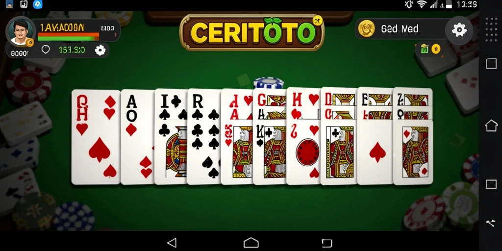 Tampilan gameplay seru di CERITOTO dengan fitur menarik.