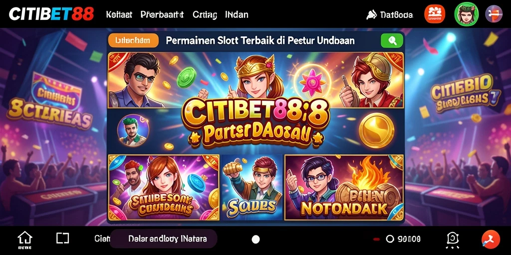 Tampilan gameplay CITIBET88 yang menarik dan memikat.