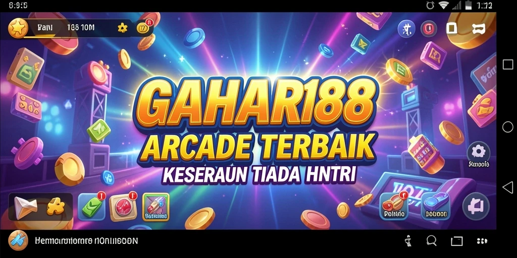 Tampilan gameplay seru dalam GAHAR188 dengan aksi Arcade yang menarik.