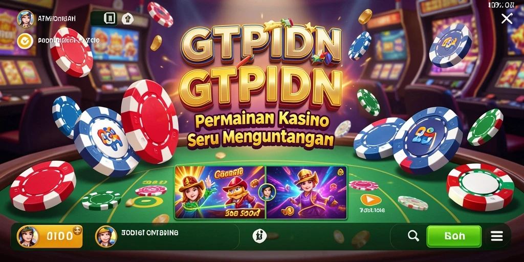 Tampilan menarik dari gameplay GTPIDN menghadirkan pengalaman Kasino luar biasa.