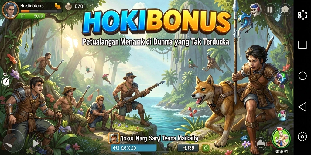 Gameplay seru HOKIBONUS dengan tantangan menarik dan grafis memukau.