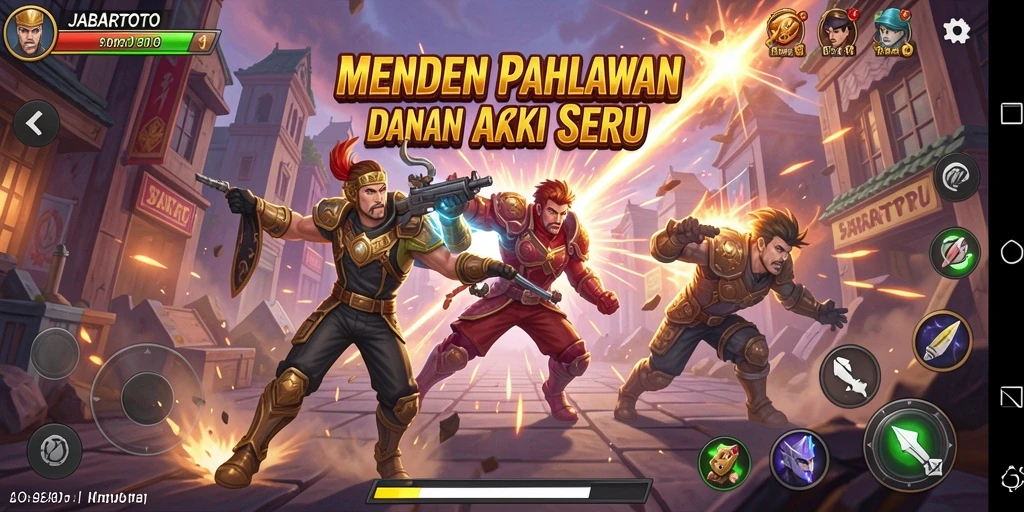 Tampilan gameplay seru JABARTOTO dengan aksi mendebarkan.