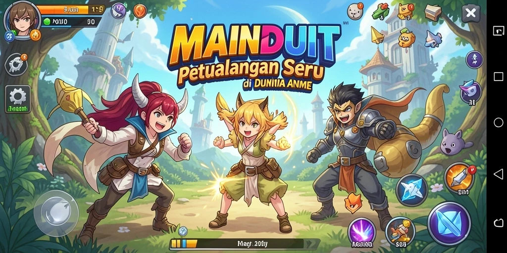Screenshot gameplay MAINDUIT yang seru dan penuh aksi.