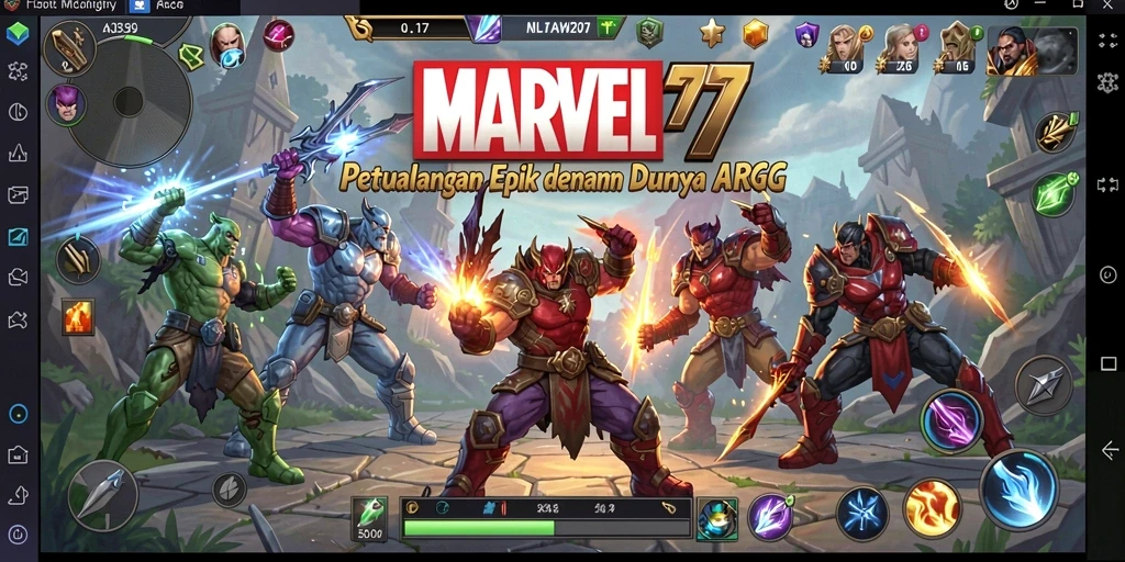 Gameplay MARVEL77 yang menegangkan dan penuh aksi.