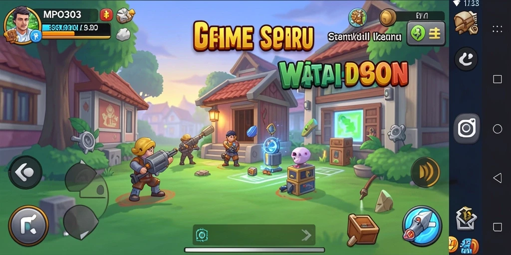 Tampilan gameplay seru dan menawan dari MPO303.