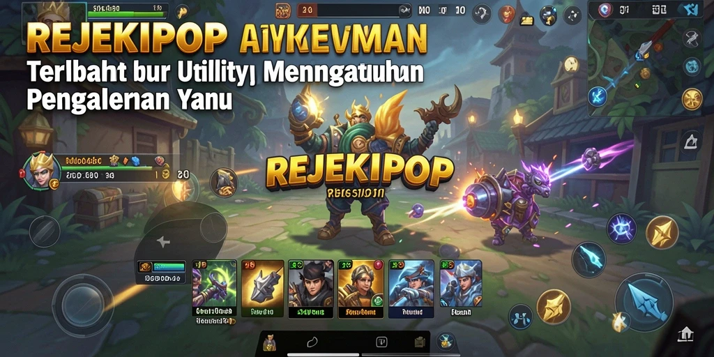 Screenshot REJEKIPOP menampilkan fitur pengingat dan manajemen tugas yang menarik.