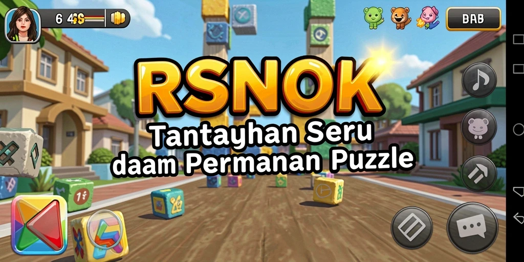 Tampilan gameplay menantang dan menarik dari RSNOK.