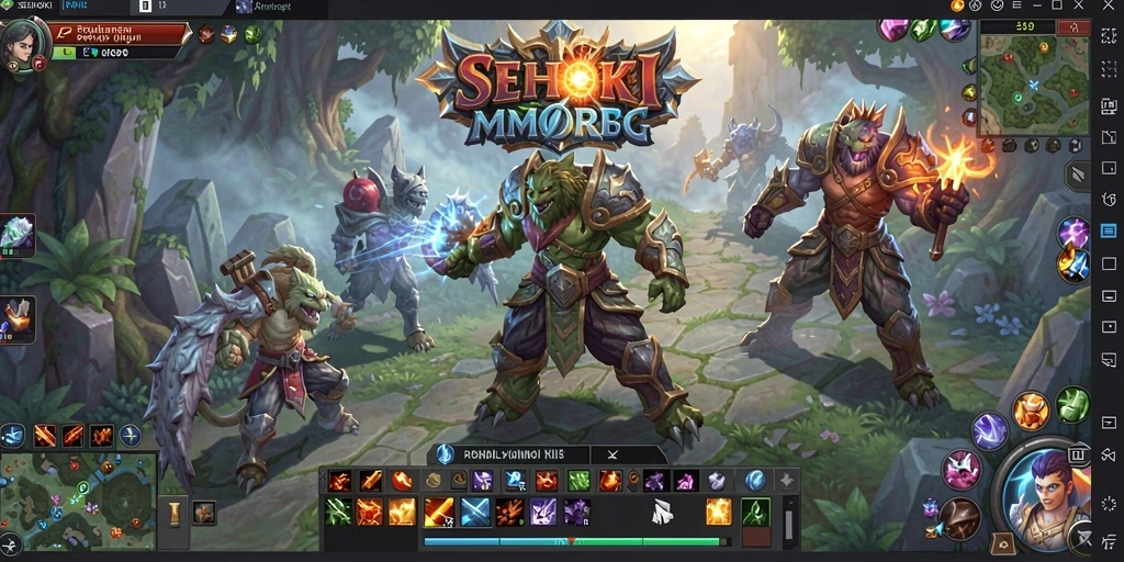 Tampilan gameplay SEHOKI yang memukau dan seru.