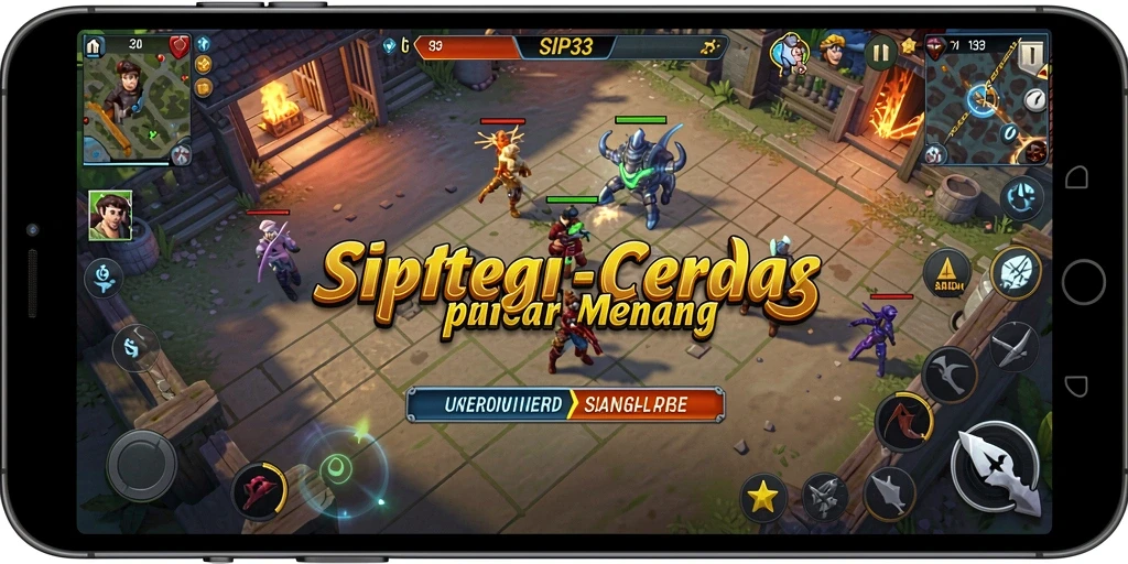 Tampilan permainan SIP33 dengan aksi strategi yang mendebarkan.