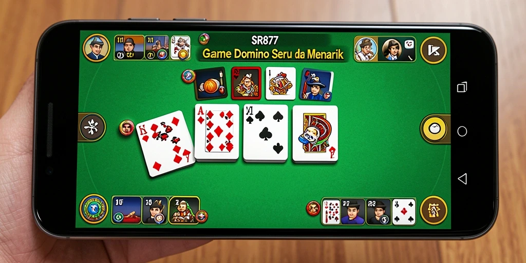 Tampilan gameplay Domino yang menarik dan interaktif.